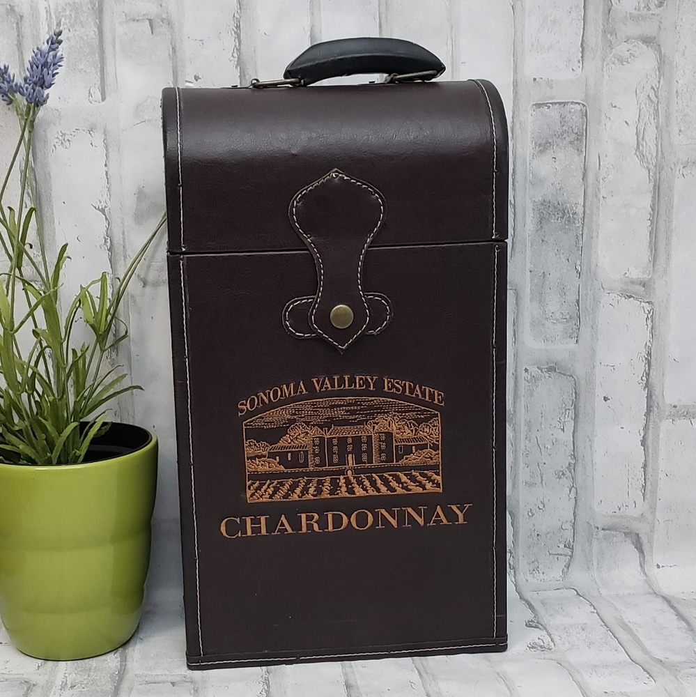 Sonoma Valley Estate Chardonnay 2 Bottle Wine Chest